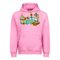 Fuchsia Pink jesus coffee cups Urban Hoodie - AdoDesignShop