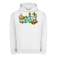 Pigment Lunar Rock jesus coffee cups Urban Hoodie - AdoDesignShop
