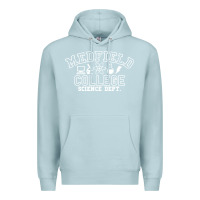 Blue Mist Medfield College Science Dept. Premium Hoodie - minhPixels