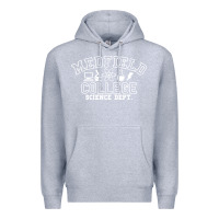 Heather Grey Medfield College Science Dept. Premium Hoodie - minhPixels