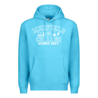 Ocean Blue Medfield College Science Dept. Premium Hoodie - minhPixels