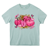 Arona breast cancer awareness pink pumpkins Heavy Core Tee - LillyAllenDesigns