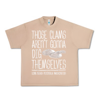 Burro Clam Diggers Funny Quote Gift Long Beach Peninsula Urban Heavy Tee - minhPixels