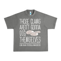 Tornado Clam Diggers Funny Quote Gift Long Beach Peninsula Urban Heavy Tee - minhPixels