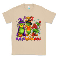 Mushroom Happy Hallothanksmas Classic Tee - NancyCooperArtShop