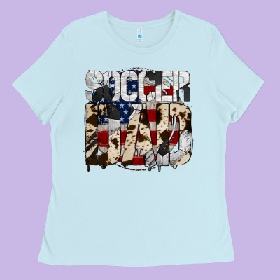 Soccer Dad Ladies Tee Designed By Bettercallsaul