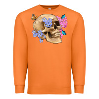 Carrot skull flora butterfly Premium Sweatshirt - Artiststas