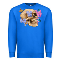 True Royal skull flora butterfly Premium Sweatshirt - Artiststas