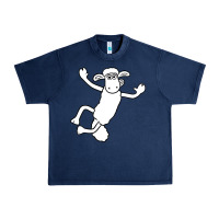 Navy shaun the sheep Urban Heavy Tee - minhPixels