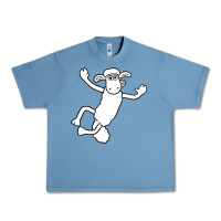 Pebble Blue shaun the sheep Urban Heavy Tee - minhPixels