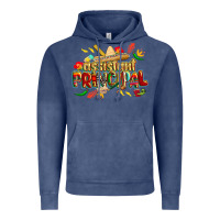 Vintage Denim cinco de mayo assistant principal Vintage Hoodie - CowGirlArtShop