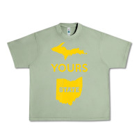 Oil Green Up Yours State Of Ohio Funny Anti Oh Pro Michigan Meme Urban Heavy Tee - minhPixels