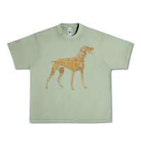 Oil Green Vizsla Dog Owner Funny Gift I Love My Vizsla Dog Vizsla Urban Heavy Tee - minhPixels