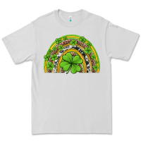 Dove Grey western st patricks rainbow Premium Tee - Jasminsmagicworld