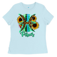 Baby Blue Pisces Zodiac Ladies Tee - Bettercallsaul