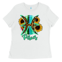 White Pisces Zodiac Ladies Tee - Bettercallsaul