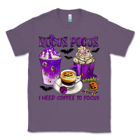 Lavender Hocus Pocus I Need Coffee to Focus Classic Tee - texasbilliewilder