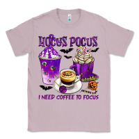 Lilac Hocus Pocus I Need Coffee to Focus Classic Tee - texasbilliewilder