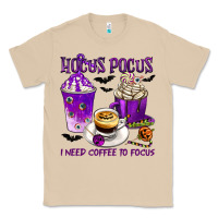 Mushroom Hocus Pocus I Need Coffee to Focus Classic Tee - texasbilliewilder