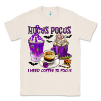 Natural Hocus Pocus I Need Coffee to Focus Classic Tee - texasbilliewilder