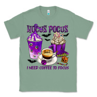 Sage Hocus Pocus I Need Coffee to Focus Classic Tee - texasbilliewilder
