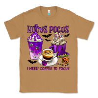 Toasted Coconut Hocus Pocus I Need Coffee to Focus Classic Tee - texasbilliewilder