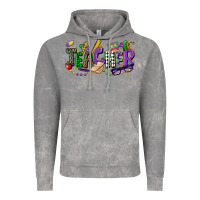 Cloud Rock teacher mardi gras Vintage Hoodie - CowGirlArtShop