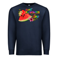 Navy sweet summer time Premium Sweatshirt - Artiststas