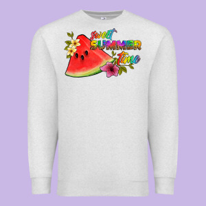Sweet Summer Time Premium Sweatshirt Designed By Artiststas