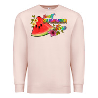 Pale Pink sweet summer time Premium Sweatshirt - Artiststas