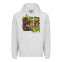 Dove Grey Blame It All On My Boots Premium Hoodie - FaDigitalArtStudio