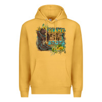 Mustard Blame It All On My Boots Premium Hoodie - FaDigitalArtStudio