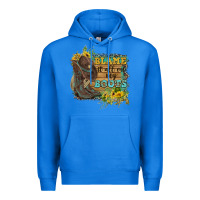 True Royal Blame It All On My Boots Premium Hoodie - FaDigitalArtStudio