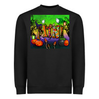 Black halloween mini tumbler Heavyweight Sweatshirt - BundleAndBundleShop