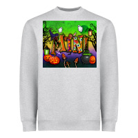 Heather Grey halloween mini tumbler Heavyweight Sweatshirt - BundleAndBundleShop