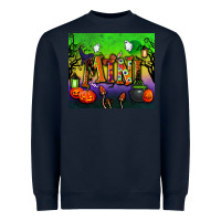 Navy halloween mini tumbler Heavyweight Sweatshirt - BundleAndBundleShop