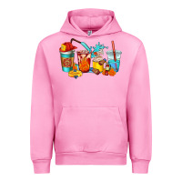 Fuchsia Pink firefighter coffee cups Urban Hoodie - AdoDesignShop