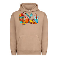 Pigment Burro firefighter coffee cups Urban Hoodie - AdoDesignShop