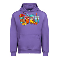 Tulip firefighter coffee cups Urban Hoodie - AdoDesignShop