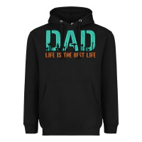 Black dad life is the best life Heavyweight Hoodie - Artiststas