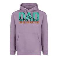 Lavender dad life is the best life Heavyweight Hoodie - Artiststas