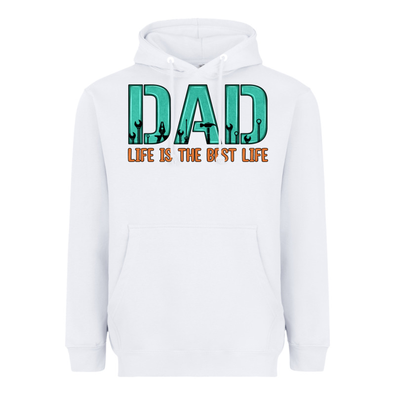 Dad Life Is The Best Life Heavyweight Hoodie by Artiststas | Teevron