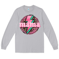 Moon Dust Mama leopard background Mother's Day Long Sleeve Tee - CowGirlArtShop