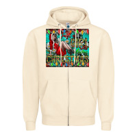 Sandshell Just A Girl Who Loves Christmas Zipper Hoodie - CowhideDigitalArt