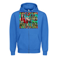 True Royal Just A Girl Who Loves Christmas Zipper Hoodie - CowhideDigitalArt