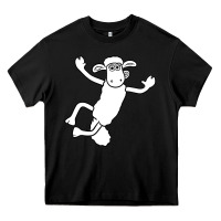 Black shaun the sheep Heavy Core Tee - minhPixels