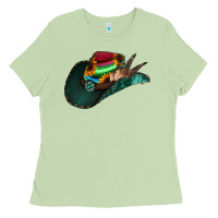 Matcha Aztec Sunflower Cowboy Hat Ladies Tee - Bettercallsaul