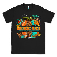 Black registered nurse pumpkin Classic Tee - NancyCooperArtShop