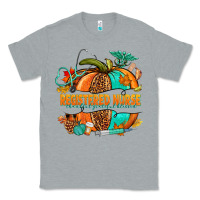 Heather Grey registered nurse pumpkin Classic Tee - NancyCooperArtShop
