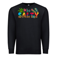 Black be salty Premium Sweatshirt - Artiststas